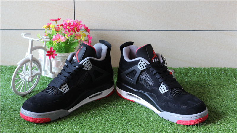 2016 Authentic Air Jordan 4 Retro Black Cement